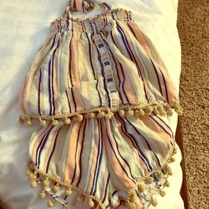 Adorable boutique shorts & top set